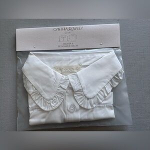 NWT cynthia rowley detachable collar